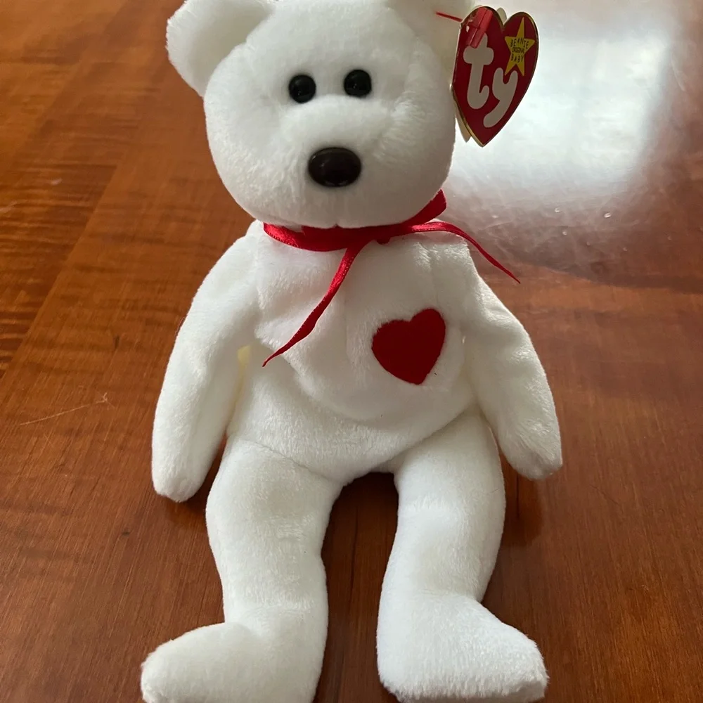 ❤️ Gift Set! Valentino Beanie Baby and Crate&Barrel Mug